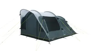 Туннельная палатка Outwell Sky 5 — 5-местная, синяя, UPF 30+, стеклопластиковые дуги, полиэтиленовый пол, полиэстер внутри, 15,1 кг