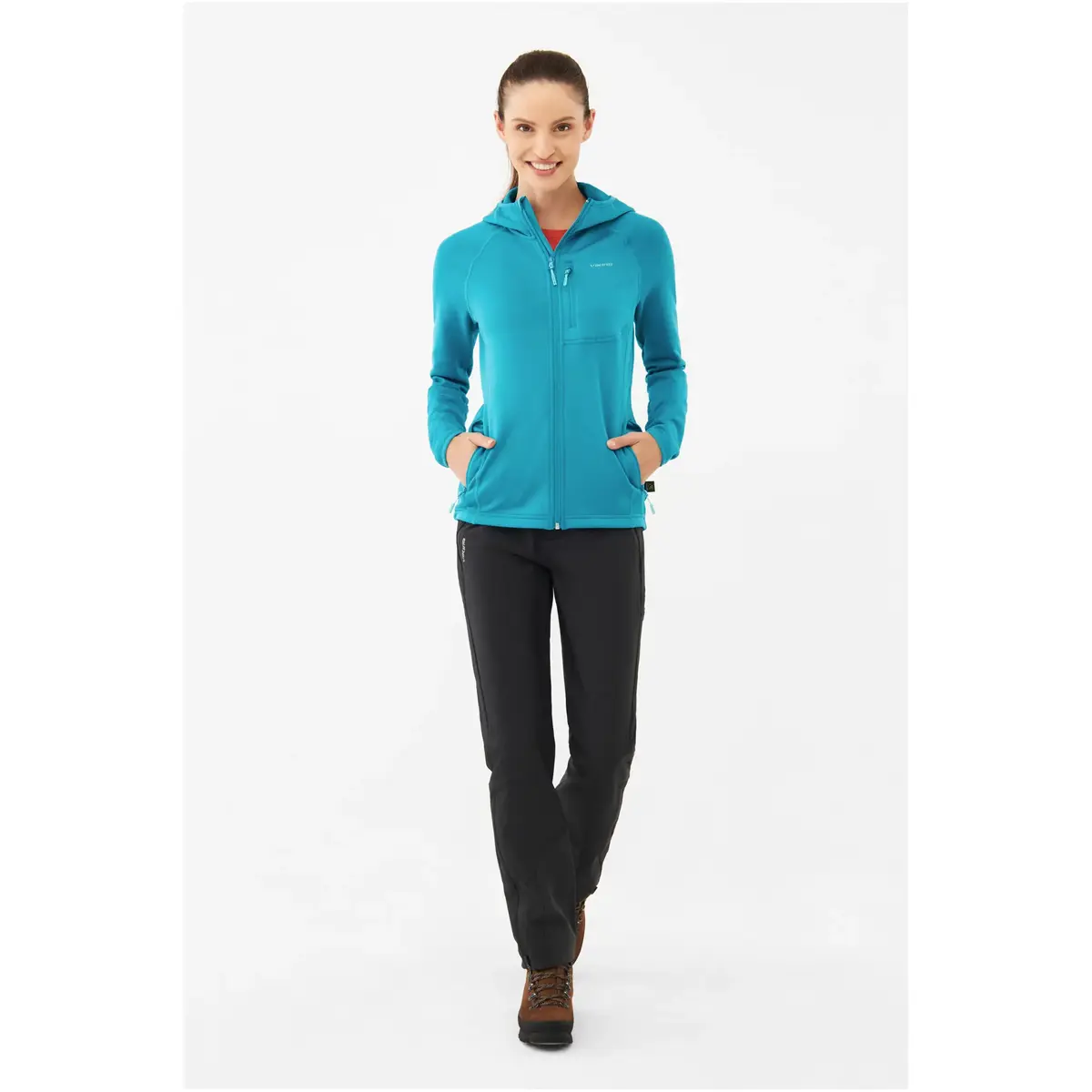 Viking Jukon Midlayer Hoodie Polartec Lady Photo 4