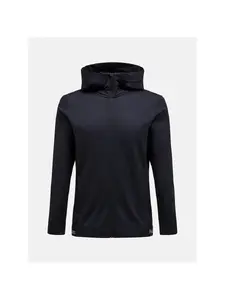 Džemperis ar rāvējslēdzēju Peak Performance M Rider Tech Zip Hoodie — vīriešu tehniskais hūdijs, modelis 893155