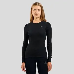 Sporta krekls/tops Odlo 159101-15000 — sieviešu, melns, 100% poliesters
