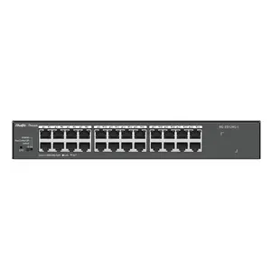 Unmanaged L2 Network Switch RUIJIE RG-ES124G-L — 24x Gigabit (10/100/1000), 48 Gbit/s, 8000 MAC, rack-mount