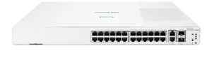 Pārslēdzējs HPE Aruba Instant On 1960 pārvaldāms 24x Gigabit RJ‑45, 2x 10GBase‑T, 2x SFP+, L2+, 128 Gbit/s, 1U