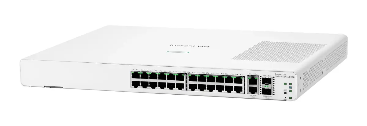 HPE Aruba Instant On 1960 pārvaldāms 24x Gigabit pārslēdzējs Photo 2