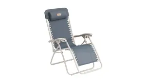 Кресло для кемпинга Outwell Ramsgate — 2 опоры, нагрузка до 120 кг, вес 7.4 кг, размер 650×790 мм, синий