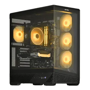 ПК Actina Intel Core Ultra 5 245KF, 3.6–5.2 ГГц, 16 ГБ DDR5-6000, 1 ТБ SSD, NVIDIA GeForce RTX 5060 8 ГБ, 750 Вт, Midi Tower, чёрный