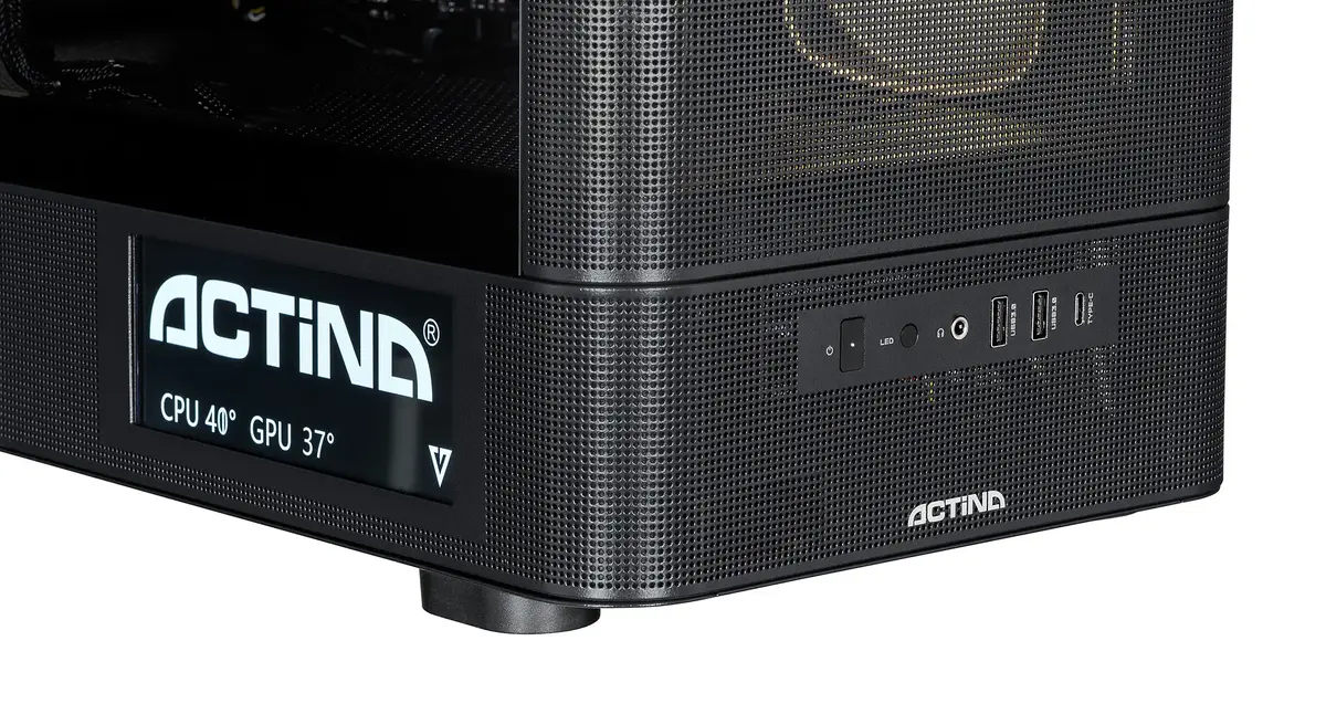 Actina dators Intel Core Ultra 7 270, 32 GB, RTX 5080 Photo 8