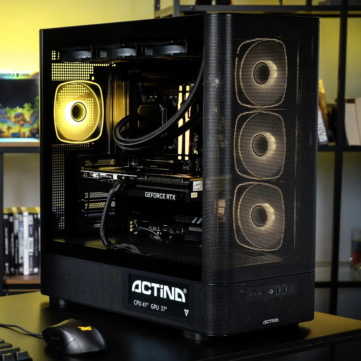 Actina dators Intel Core Ultra 7 270, 32 GB, RTX 5080 Photo 20