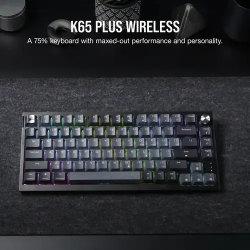 CORSAIR K65 PLUS WIRELESS 75% mechanical keyboard Photo 6