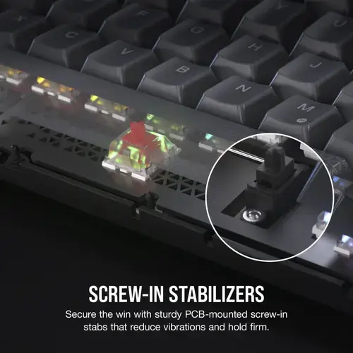 CORSAIR K65 PLUS WIRELESS 75% mechanical keyboard Photo 9