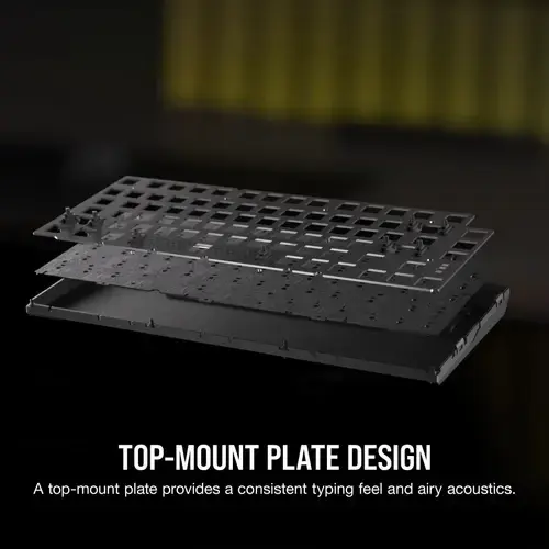 CORSAIR K65 PLUS WIRELESS 75% mechanical keyboard Photo 10
