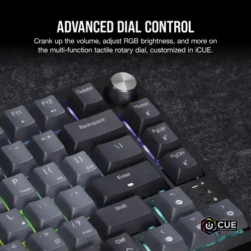 CORSAIR K65 PLUS WIRELESS 75% mechanical keyboard Photo 13