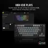 CORSAIR K65 PLUS WIRELESS 75% mechanical keyboard Photo 14