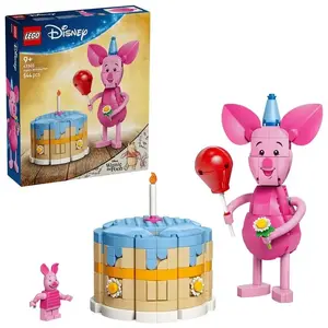 LEGO CONSTR Piglets' Birthday Fun 43305 playset with minifigures and accessories