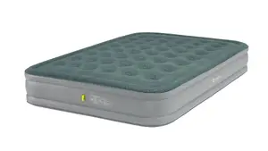 Double air mattress Outwell 400116 — PVC, 1350×2000×300 mm, Green/Grey