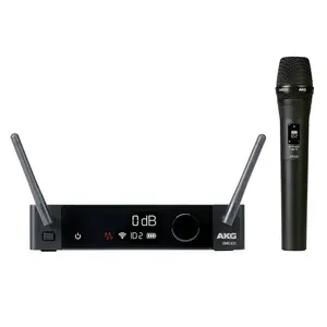 Handheld Wireless Microphone AKG DMS300 — RF wireless, 30 m range, rack-mount receiver, 70–20000 Hz, 90 dB SNR, 12 h AA battery