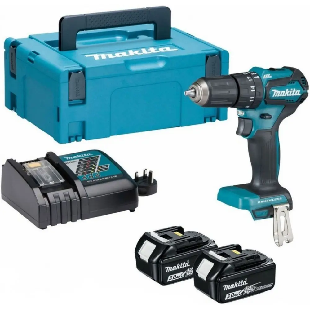 Bezvadu triecienurbjmašīna Makita DHP485RAJ 18V 50/27