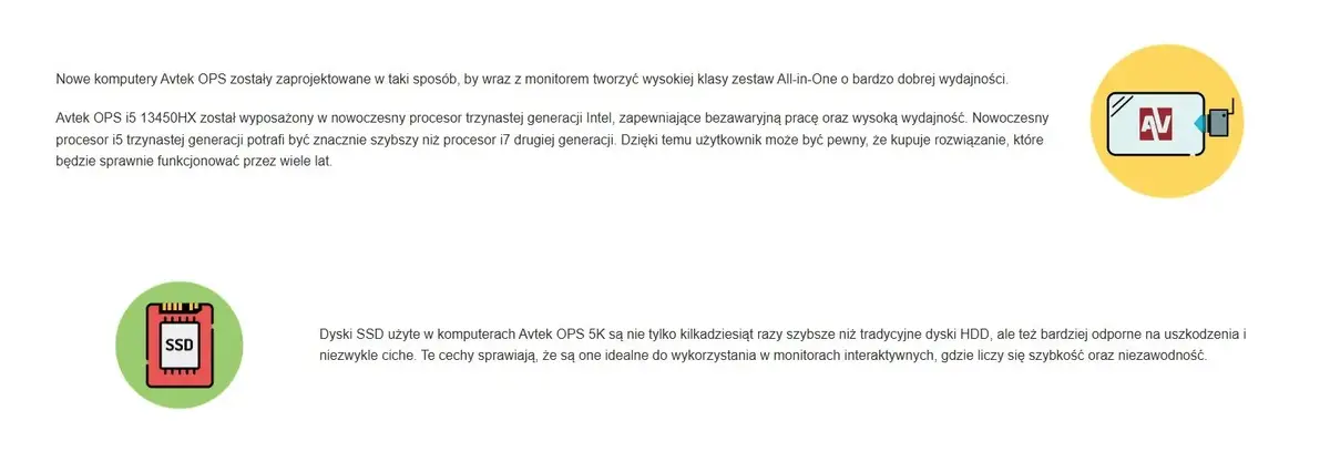 AVTEK OPS i5-13450HX 8GB 256GB SSD Windows 11 Pro Photo 8