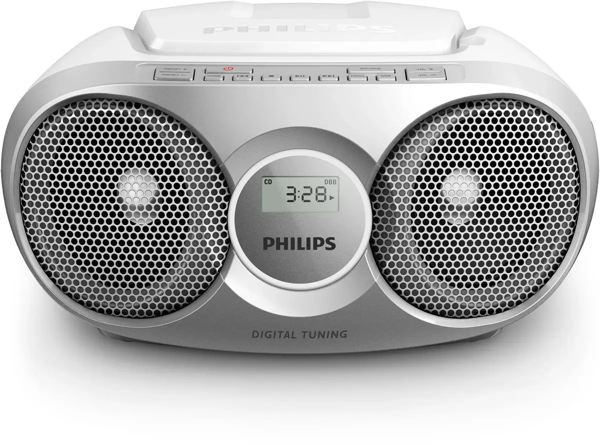 Philips AZ215S/12 portable stereo system Photo 2