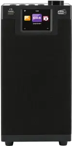 Galda DAB+ / FM radio Imperial DABMAN i610 — 25 W RMS, 2,8" TFT ekrāns, Ethernet, 3,5 mm ligzda, melns