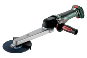 Corner weld grinder Metabo KNSVB 18 LTX BL 150 - cordless, brushless, for fillet welds, incl. Metabox