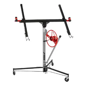 Drywall Lift Dedra N1105 for Plasterboard Sheets, 140–325 cm Height, 60 kg Capacity