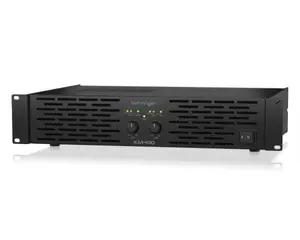 Усилитель мощности Behringer KM400 стерео — компактный стереоусилитель мощности