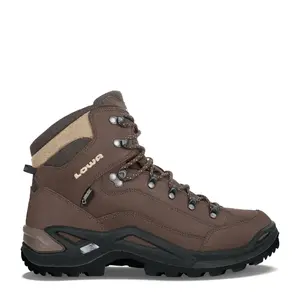 Pārgājienu zābaki Lowa Renegade GTX Mid — vīriešu, Espresso, GORE‑TEX, VIBRAM zole, Support Frame viduszole, izm. 11