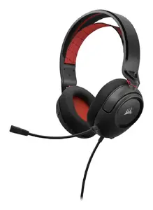 Austiņas CORSAIR HS35 v2 vadu, apjojošas (circumaural), uz galvas lente, kabelis 1.8 m, 252 g, zils