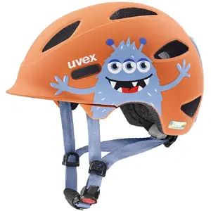 Children's bicycle helmet UVEX Oyo Style – size 50–54 cm, color Monster Papaya (matt)