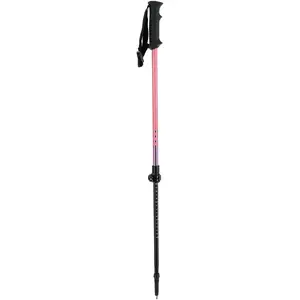 Trekingspoles VIKING Kitsune Jr, bērnu regulējami 55–90 cm, alumīnijs, rozā, 2 gab.