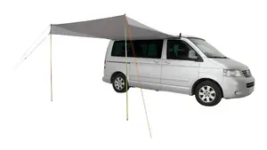 Nojumē / Patversme Easy Camp 120529 — pelēks, iekšējais materiāls poliesters, augstums 2,6 m, platums 2,6 m, stieņi 1,9 cm
