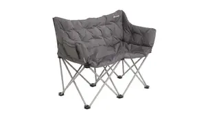 Kempinga krēsls Outwell 470287 — 6 kāju konstrukcija, maksimālā slodze 120 kg, 8.1 kg, 1250×570 mm, pelēks