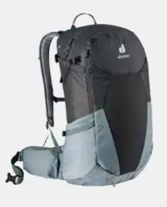 Backpack Deuter Futura 29 L — 29 L volume, 1.35 kg, top loading, grey