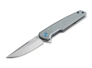 Folding Knife BOKER PLUS The Dace Nitro-V — Compact EDC, Stainless Steel Blade, Pocket Clip