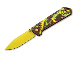 Pocket knife BOKER PLUS Kihon Dubai Chocolate — folding utility knife, compact carry