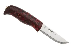 Fixed-blade knife HELLE Allmenn — Norwegian outdoor utility knife, leather sheath included