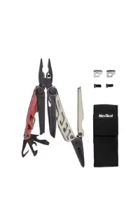 Multitool Nextool F30 Pro — compact multifunction hand tool, pocket-sized, stainless steel