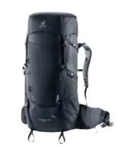Рюкзак DEUTER Aircontact Core 60+10 — 60 л (+10 л расширение), 2.1 кг, черный, унисекс