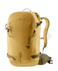 Рюкзак DEUTER Freerider 24 — 24 л, 970 г, жёлтый, для ски-туринга