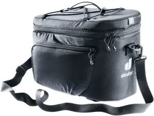Велосумка DEUTER Rack Bag 10 — задняя, 10 л, текстиль, 180×310×220 мм, черная