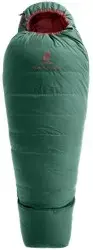 DEUTER Starlight Down seagreen-redwood | lewy - down jacket, left zip