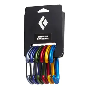Карабин с фиксатором Black Diamond Litewire Rackpack Photo 1