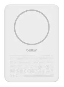 Power bank Belkin BPD010hqWH 5000 mAh, wireless charging 7.5 W, USB-C, white