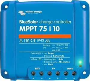 MPPT Solar Charge Controller Victron Energy 75/10, 12/24 V, 10 A