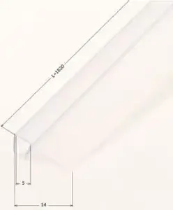 Deante feather seal 5 mm for Funkia shower enclosure XKCP1UU52