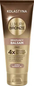 Body bronzing balm Kolastyna Luxury Bronze 200 ml — for fair skin, gradual tan
