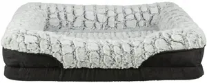 Pet bed Trixie Lino Vital for dog/cat, black/grey, 70 × 55 cm