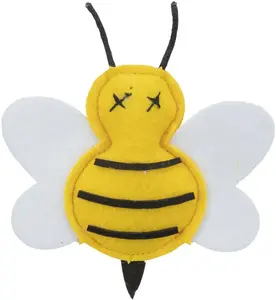Cat toy set Trixie insects felt 11 cm with catnip 48 pcs