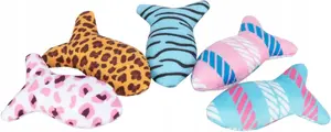 Cat toy fish set Trixie plush 8 cm with catnip, 60 pieces