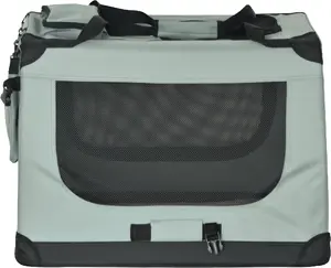 Transport bag Rebel Transporter XXL 90×61×65 cm, foldable, grey (Rebel Animals)